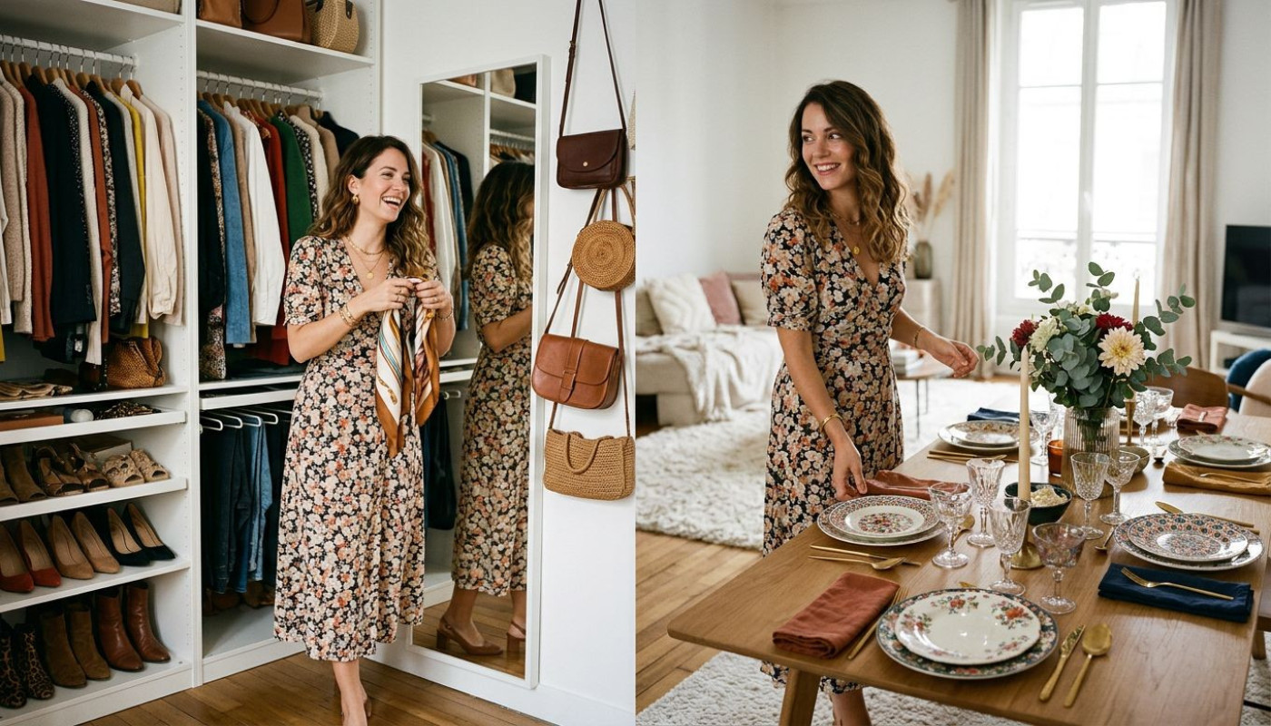 Du dressing à la table : quand la mode inspire la décoration maison