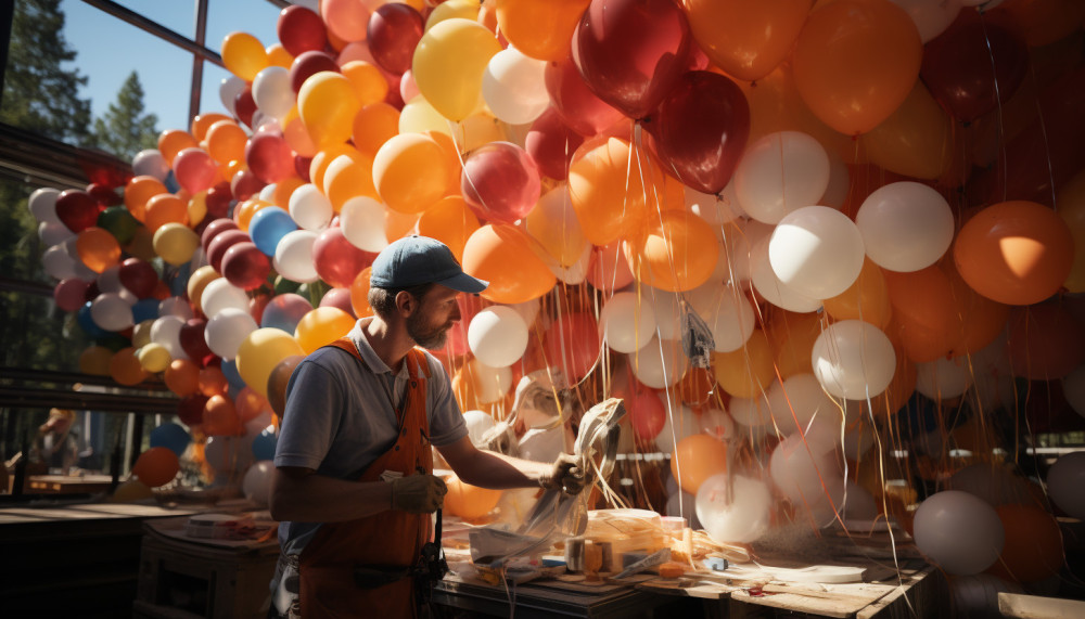 Science/High-Tech - Étude de la durée de vie des ballons publicitaires en fonction des matériaux