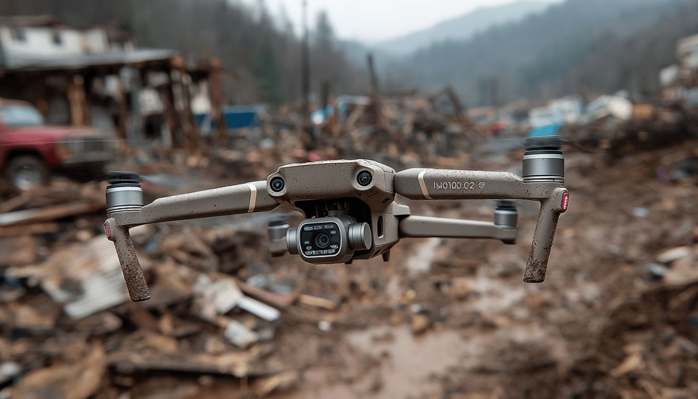International - Le rôle des drones dans la gestion des catastrophes naturelles